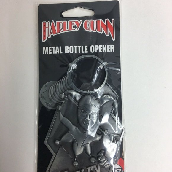Harley Quinn Metal Bottle Opener DC Comics Batman 5" Superheroes Villains Icup - Picture 4 of 12